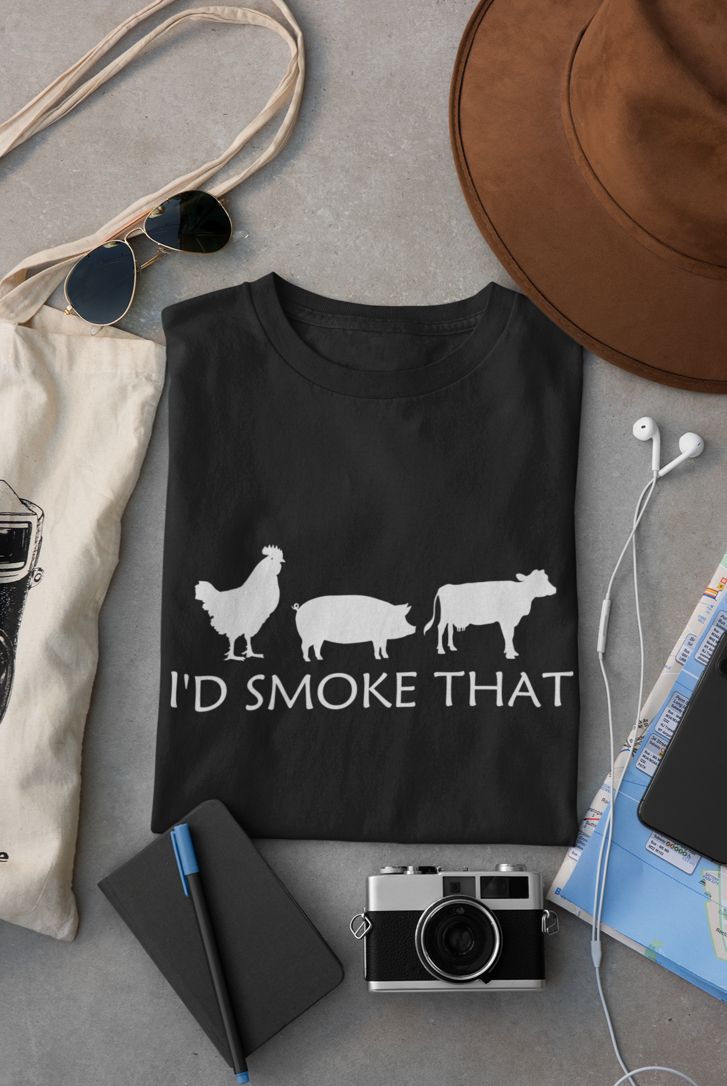 "I'd Smoke That" - Short Sleeve Tee