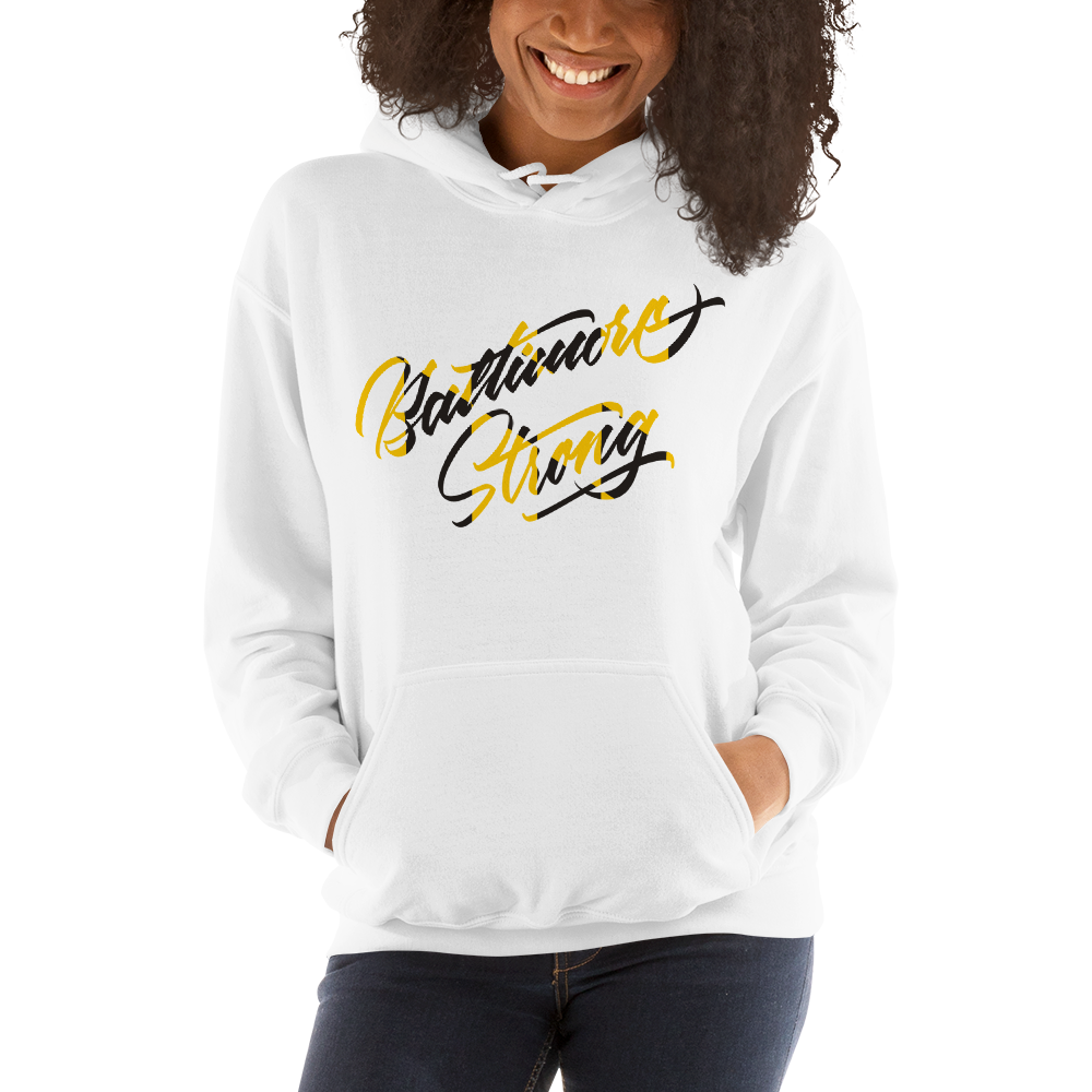 Baltimore Strong-City Flag Unisex Hoodie