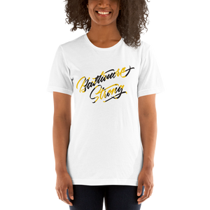 Baltimore Strong-City Flag Short-Sleeve Unisex T-Shirt